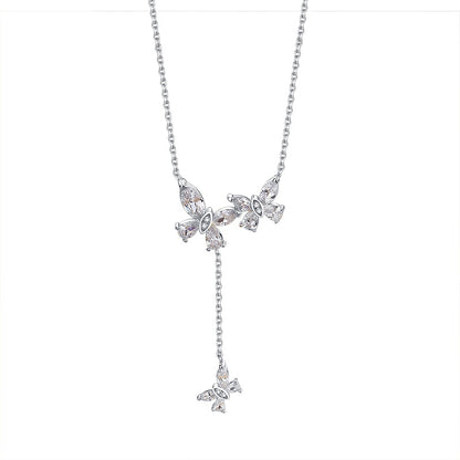 925 Silver Butterfly Necklace