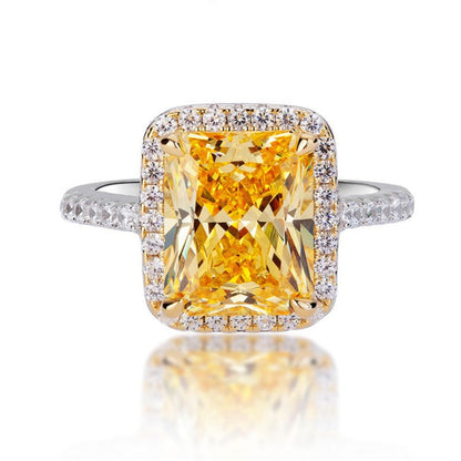 Radiant Engagement Ring