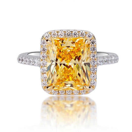 Radiant Engagement Ring