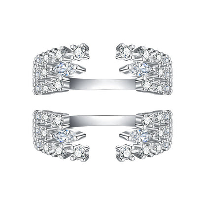 Engagement Moissanite Diamond Ring